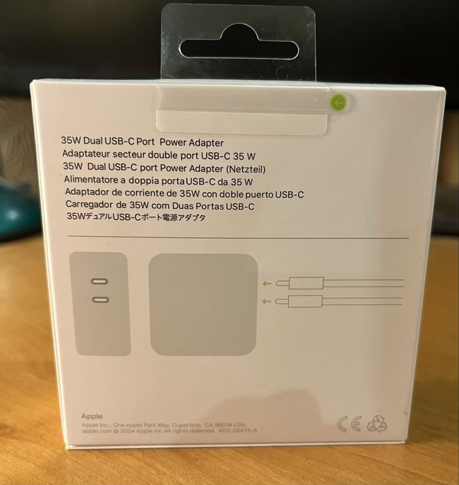 ПОДАРУНОК! Зарядка для макбука, айфона, айпада Apple 35w