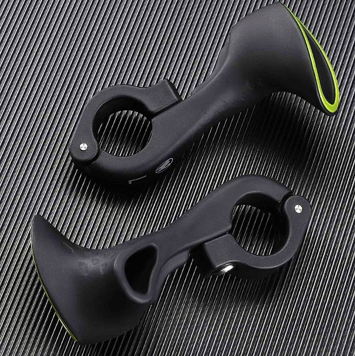 WESTBIKING Rogi Rowerowe Ergonomiczne 95g/100mm Uniwersalne Odblaskowe