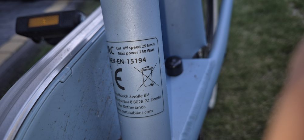 Rower elektryczny cortina