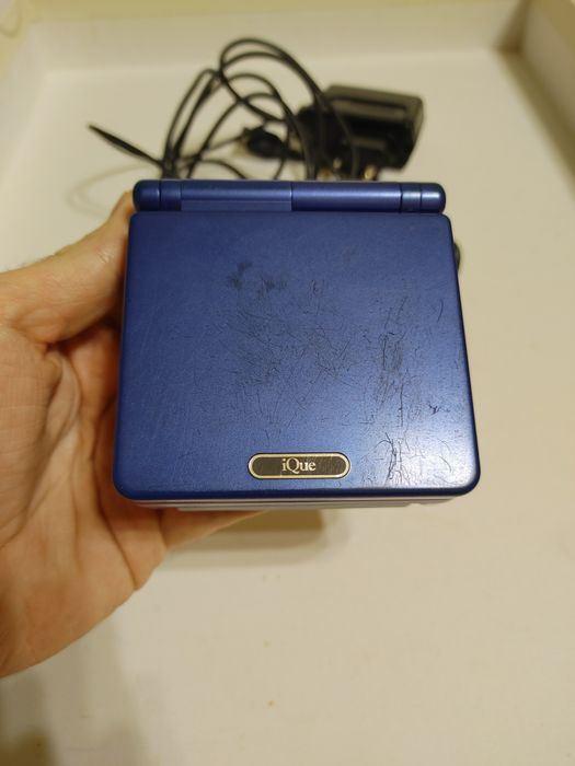 Nintendo game boy advanced SP AGS-101 + картридж игра + зарядка
