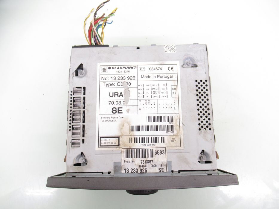 Radio Cd30 Wyswietlacz Opel Vectra C