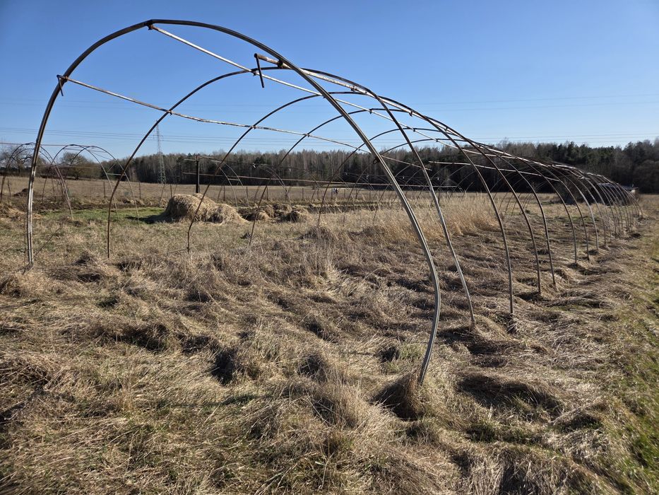 Tunel foliowy 30x6×3m stalowy