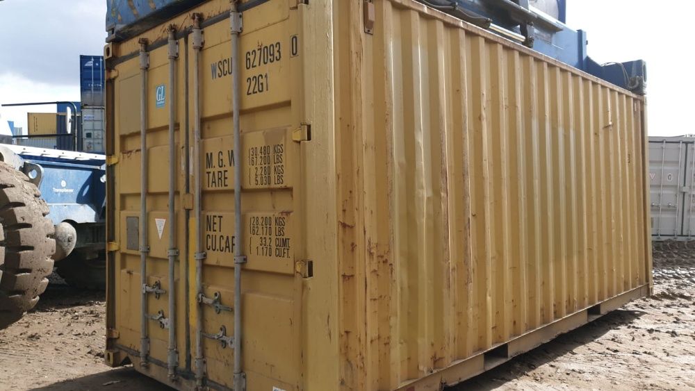 Kontener morski 20’DC używany, sprawny, 6-metrowy