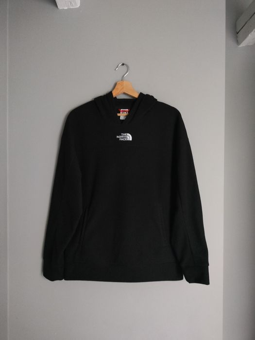 Czarne Hoodie Bluza Polar The North Face S