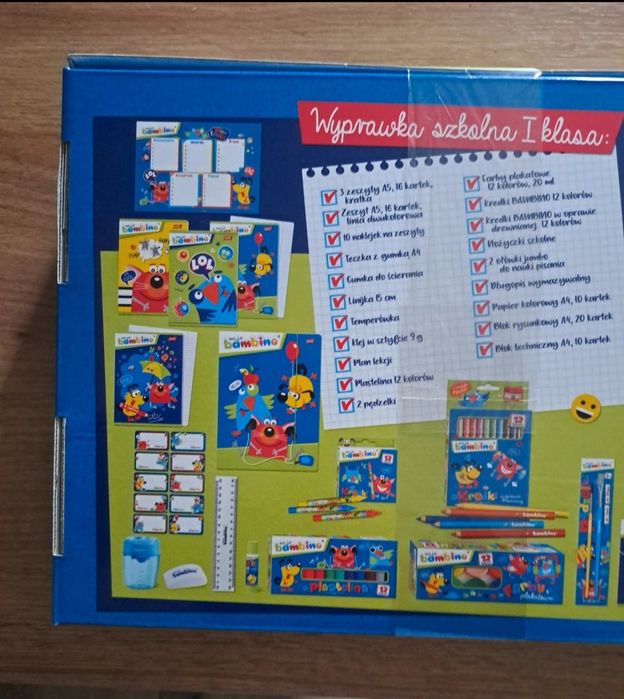 Wyprawka bambino nowa klasa 1