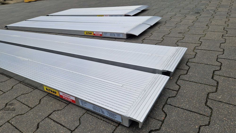 Najazdy aluminiowe ALTRAP - lawety , autolawety 3metry 1,5t