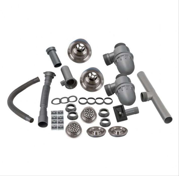 Мийка для кухні + дозатор + корзина