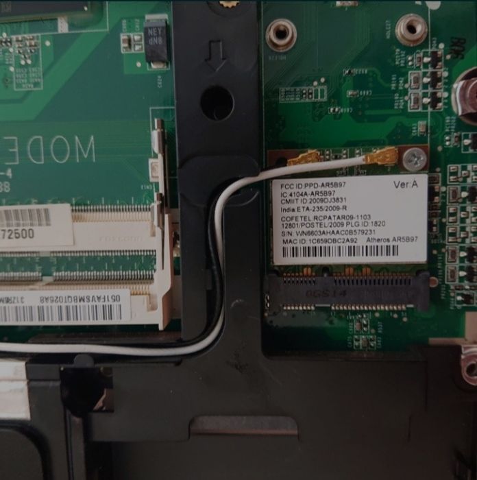 Запчастини, оперативна пам'ять Acer E528 (б/в)