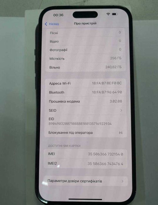 iPhone 14 Pro 256 gb