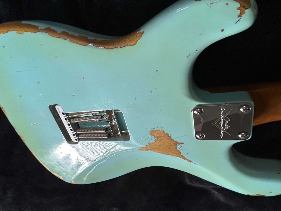 Fender Stratocaster Roasted Maple | Fat '50s | Nitro Relic | Seafoam Green | 3,34 kg