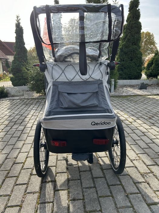 Qeridoo Kidgoo 1 przyczepka rowerowa