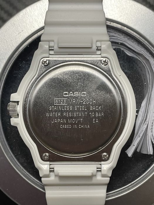 часы casio MRW-200H