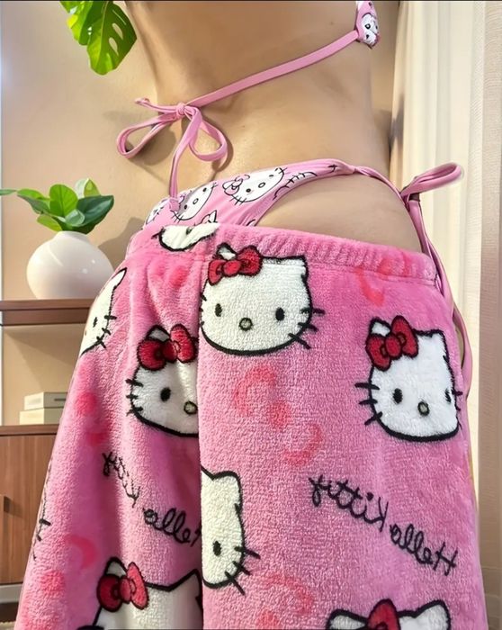 Nowe HELLO KITTY pluszowe spodnie PROMOCJA