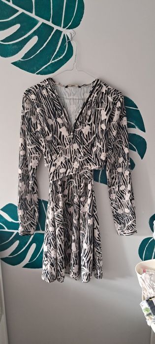 Sukienka Only M zebra