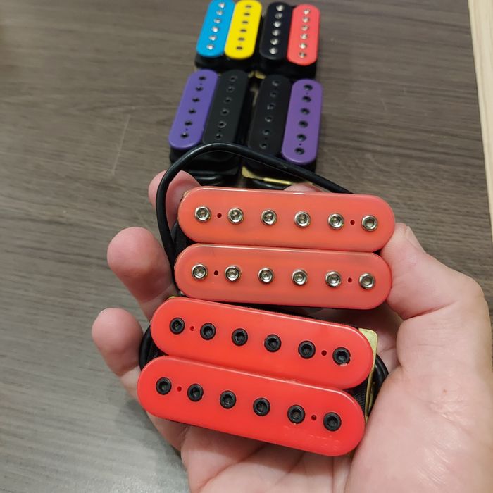 Сет Dimarzio Steve's special та Paf Pro