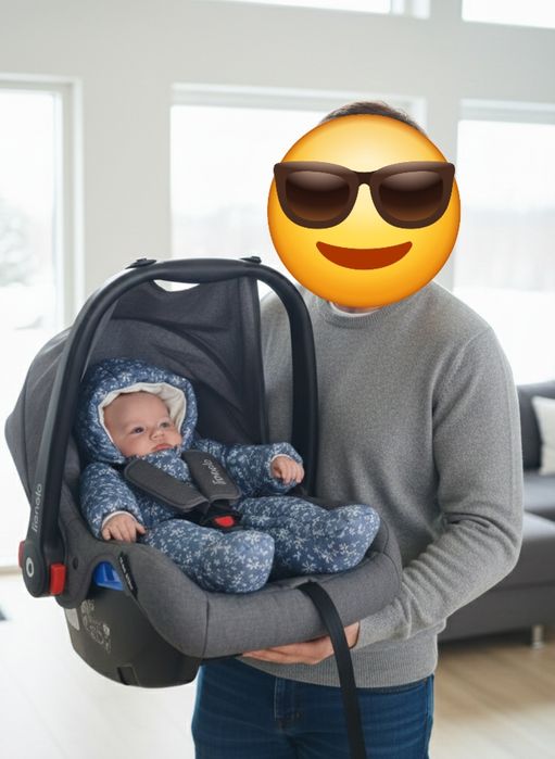 Недорого!В новому стані автокрісло,автолюлька з народження до 13 кг.