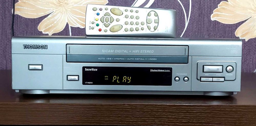 THOMSON Magnetowid HiFi Stereo 6-Głowic NTSC Polskie Menu