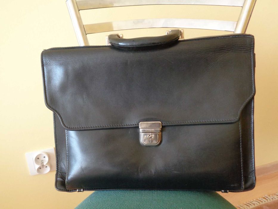 Teczka - aktówka skórzana damska dla menagera