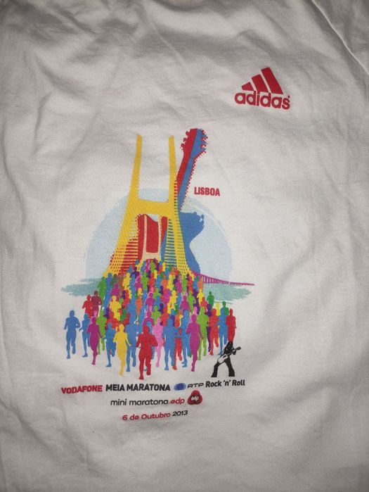 T-shirt Adidas Meia Maratona de Lisboa 2013 - Algodão - XL

Entrega em