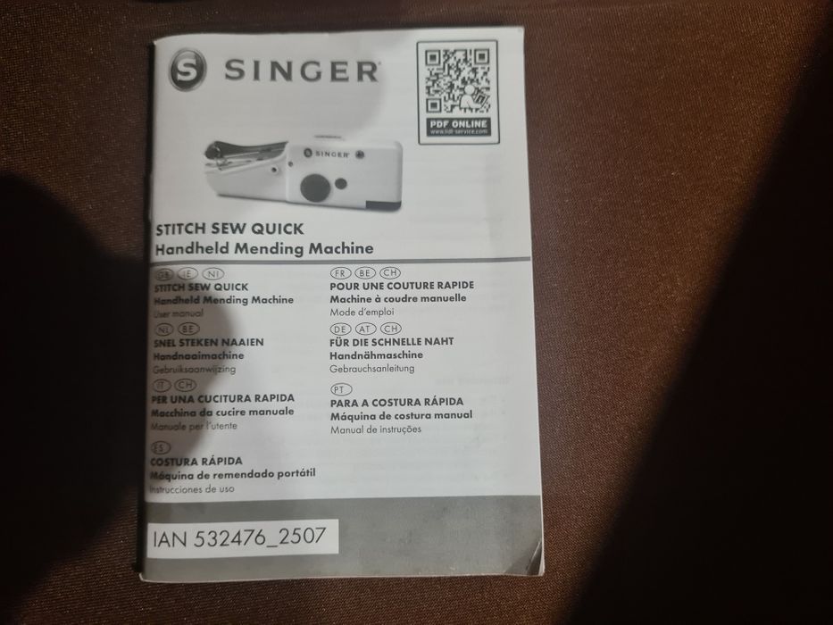 Máquina de costura Singer