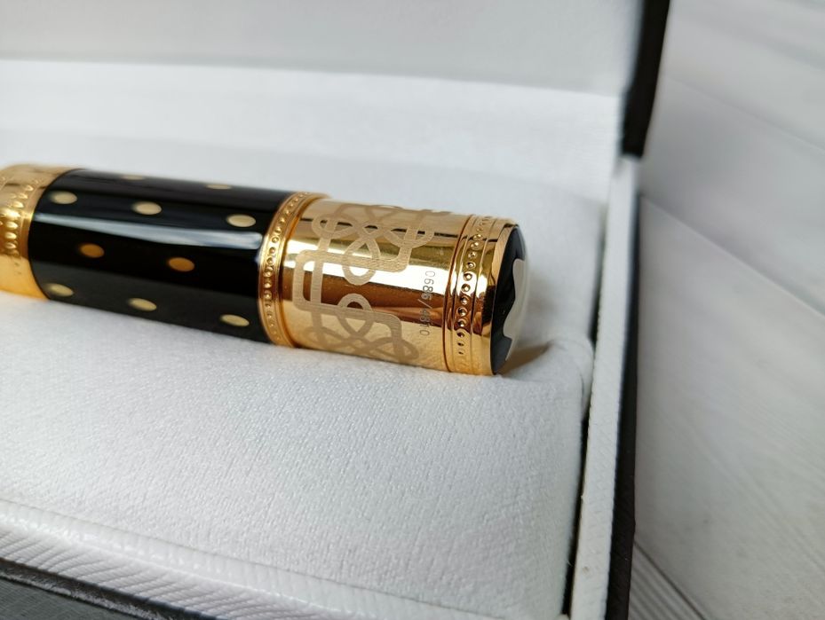 Кулькова металева ручка роллер Montblanc королева Єлизавета