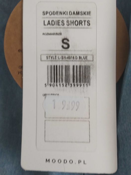 Moodo spodenki krótkie S