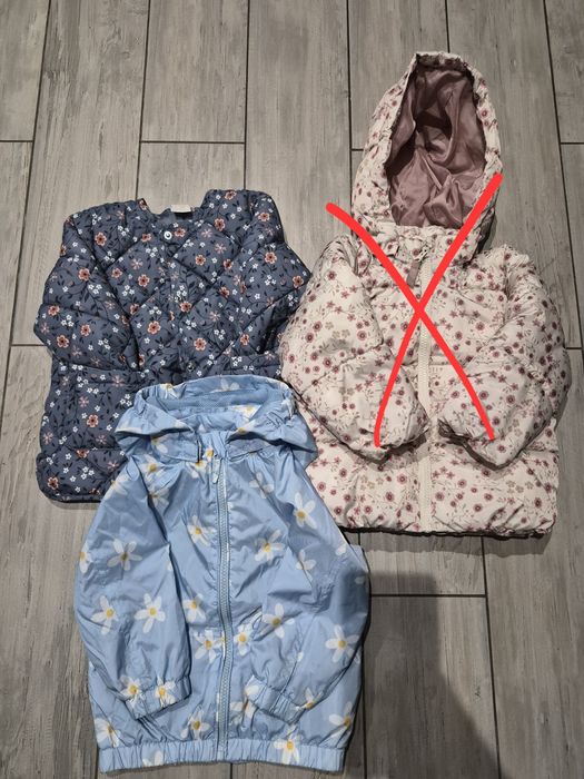 Куртка H&M та Smyk розміри 80 та 86