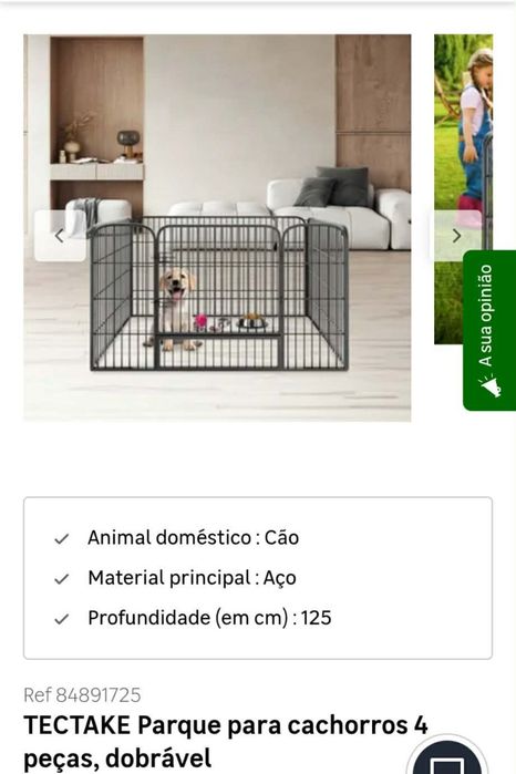 Jaula (Parque) Cão pequeno porte