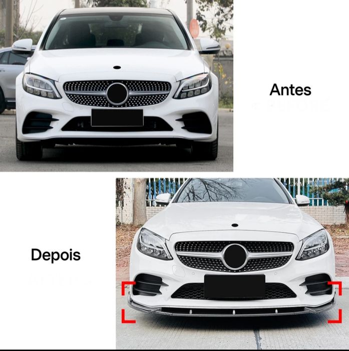 Lip Lábio Frontal Mercedes w205 AMG line