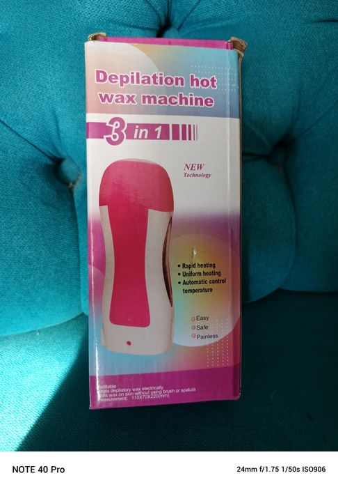 Podgrzewacz do wosku we wkładach depilacja depilator