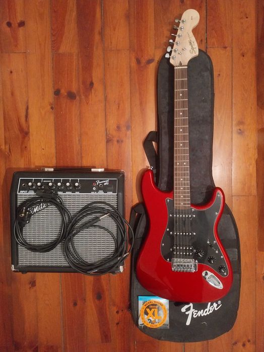 Conjunto Guit.+Amplif. Fender