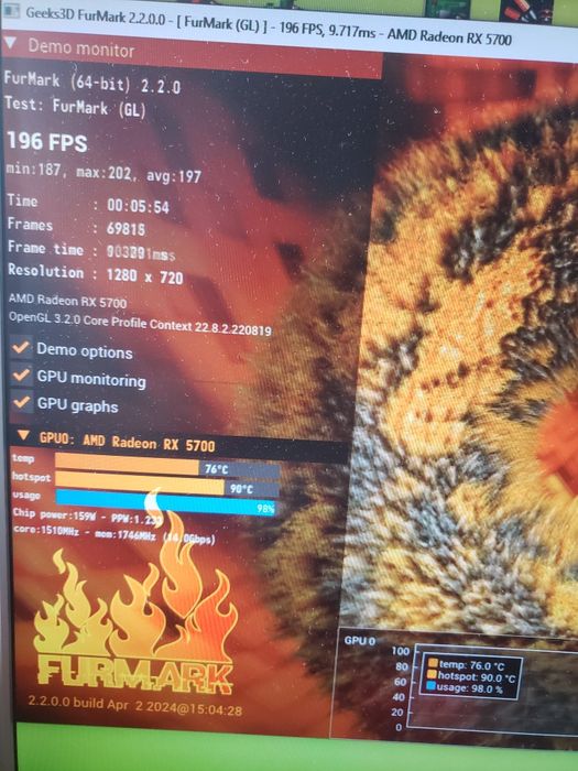 Игровыe видеокарты Radeon RX 470/480, RX 5700, NVidia GTX 980 / 1050Ti / 1080