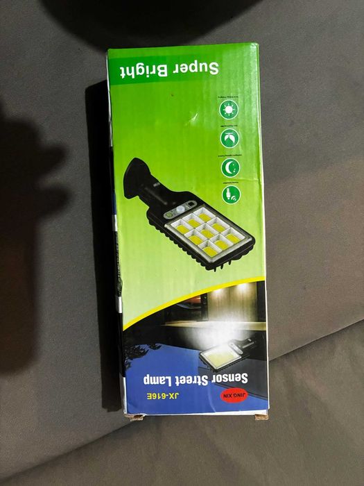 Lâmpada Solar Externa Holofote Led