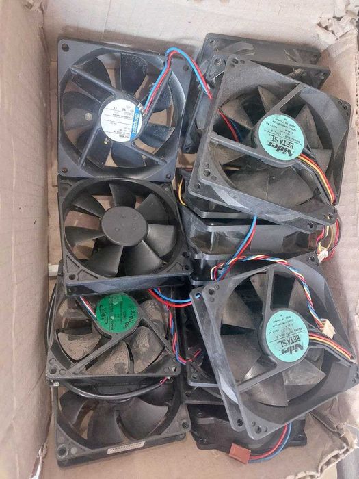 Кулер 80 92 120мм з підсвіткою 3пін molex Молекс 3 pin подсветка