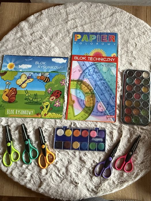 Zestaw do prac plastycznych