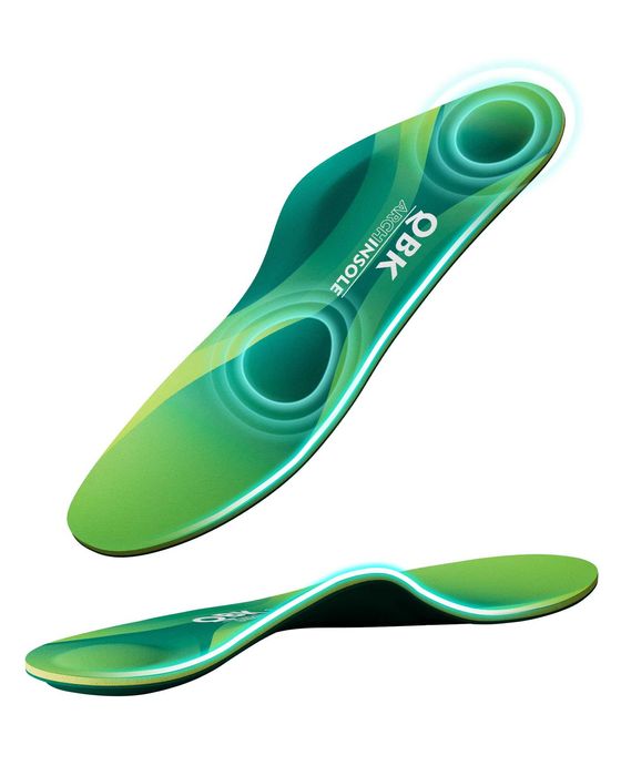 Wkładki QBK do płaskostopia, wkładki podpierające łuk stopy