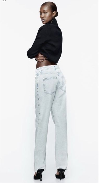 Джинси zara блакитні