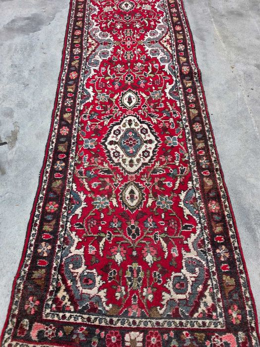 Chodnik  dywan wełniany 620 x 84 cm orientalny czerwony #839 Stylowy Węgrów