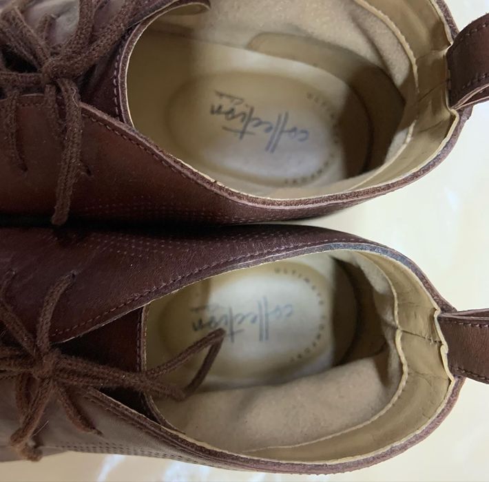 Чоловічі шкіряні черевики нові, 41.5р.