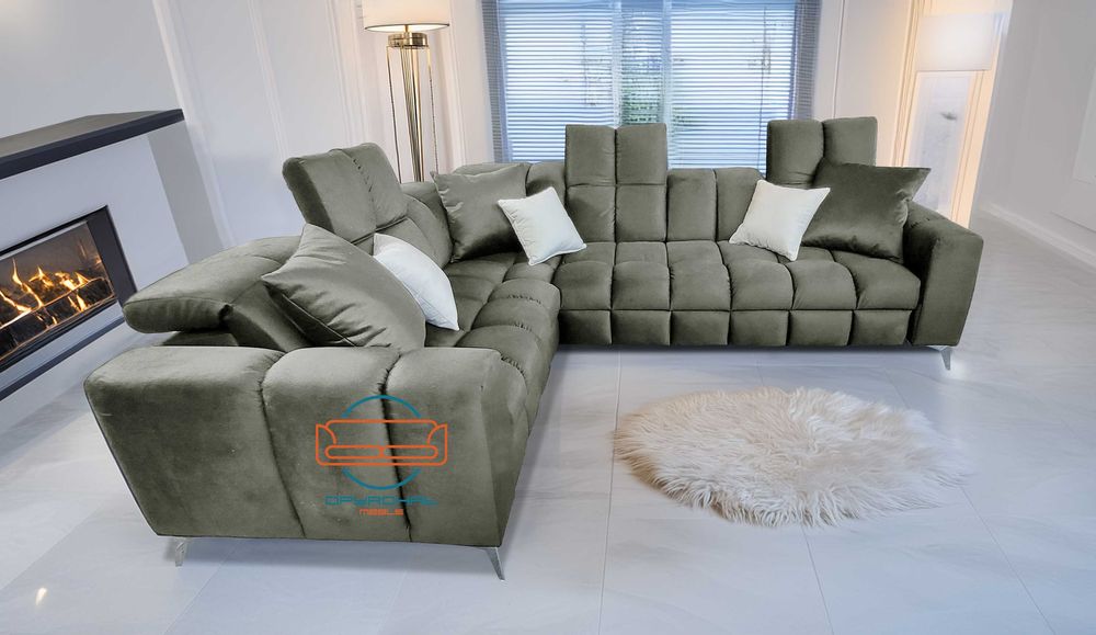 Nowoczesny narożnik – najnowszy model 2025, design który zachwyca!