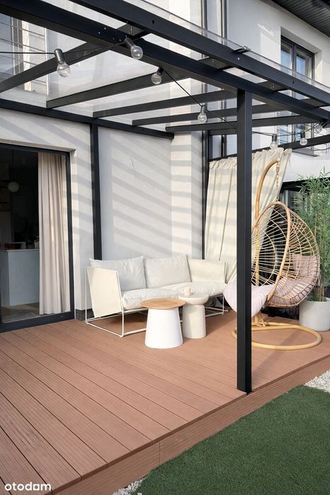 Nowoczesny segment/dom 170 m² | jacuzzi, taras, gabinet | Ząbki