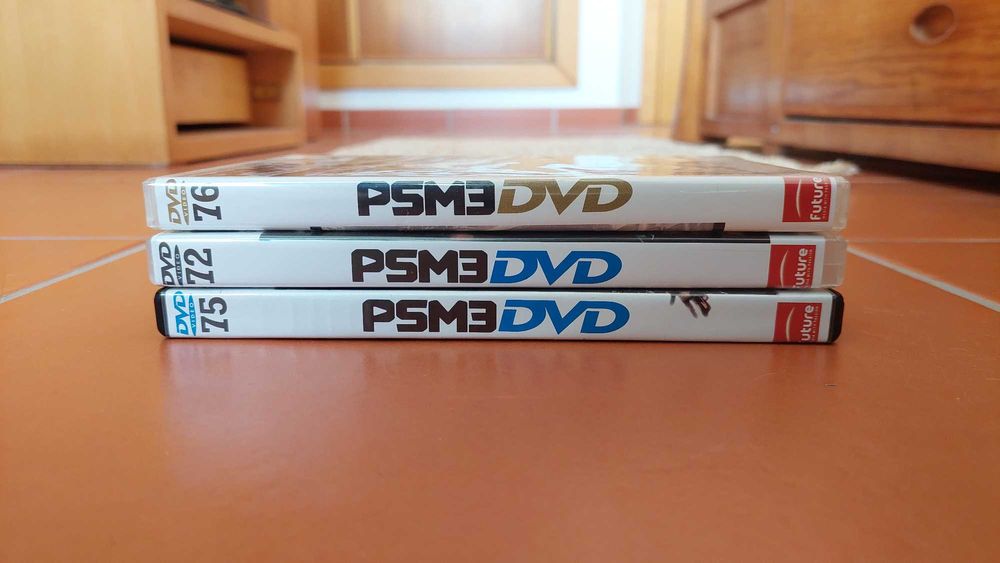 PSM3 DVDs (72, 75 & 76)