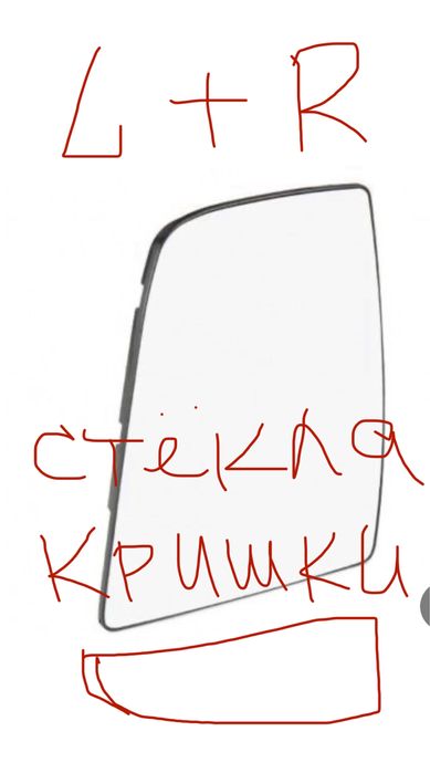 Дзеркало Ford Transit 2014-2026 рік