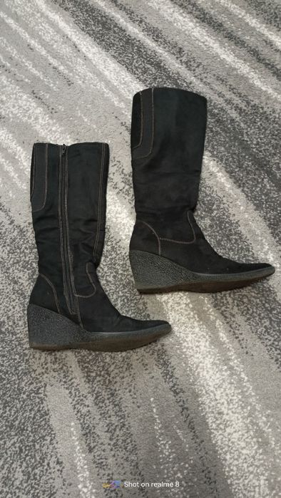 Kozaki damskie zamszowe r 38