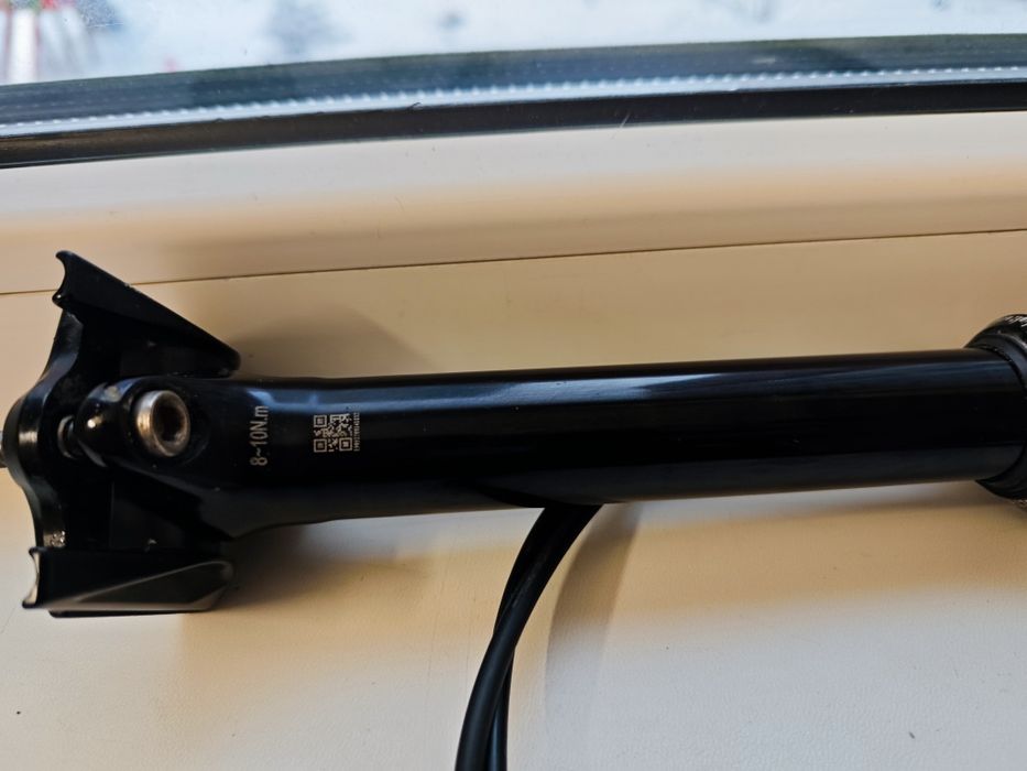 Підсиділ, дропер Tranzx від велосипеда Cube з виносною монеткою