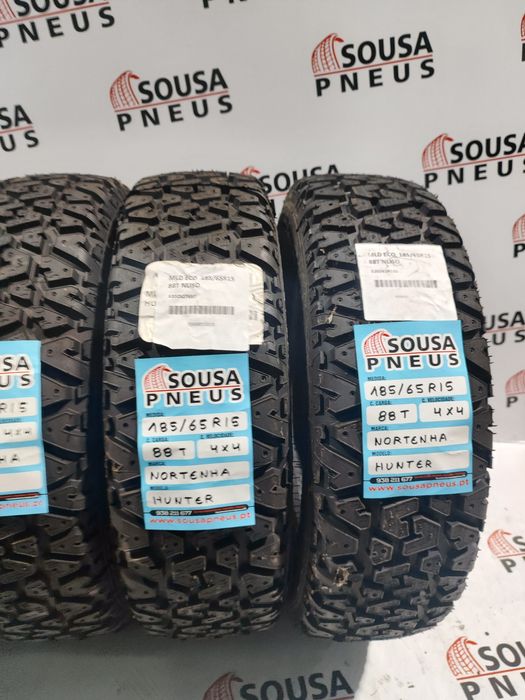 2 pneus nortenha 185-65R15 kangoo 4x4 -- Oferta dos portes