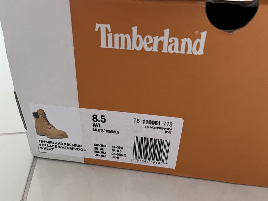 Zimowe Timberland rozmar 42