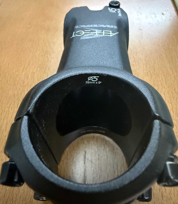 RACE FACE Mesa de bicicleta avanço guiador Aeffect R 35 mm Black 70 mm