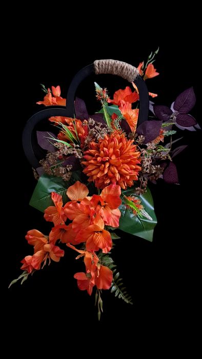 Stroik Serce na cmentarz