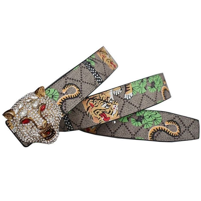 Ремінь Gucci Tiger | Ремень gucci tiger | Gold | 115cm